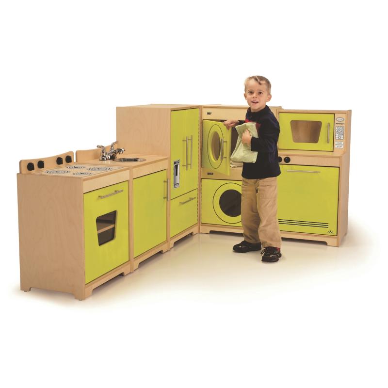 Contemporary Pretend Play Kitchen Ensemble