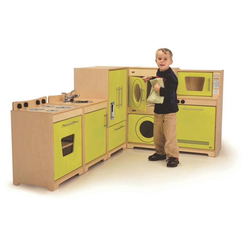 Contemporary Pretend Play Microwave and Dishwasher