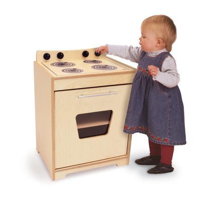 Contemporary Pretend Play Stove: Natural