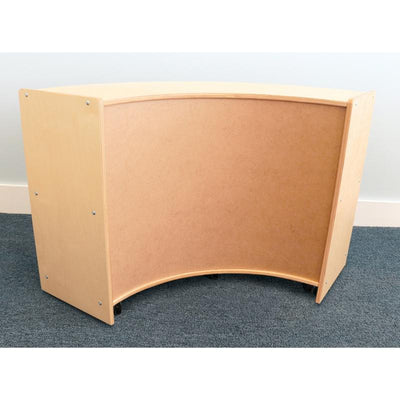 Curve Out Mobile Storage Cabinet