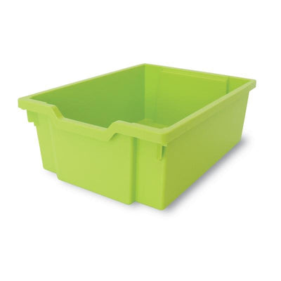 F2 Medium Gratnell Plastic Tray Lime Green