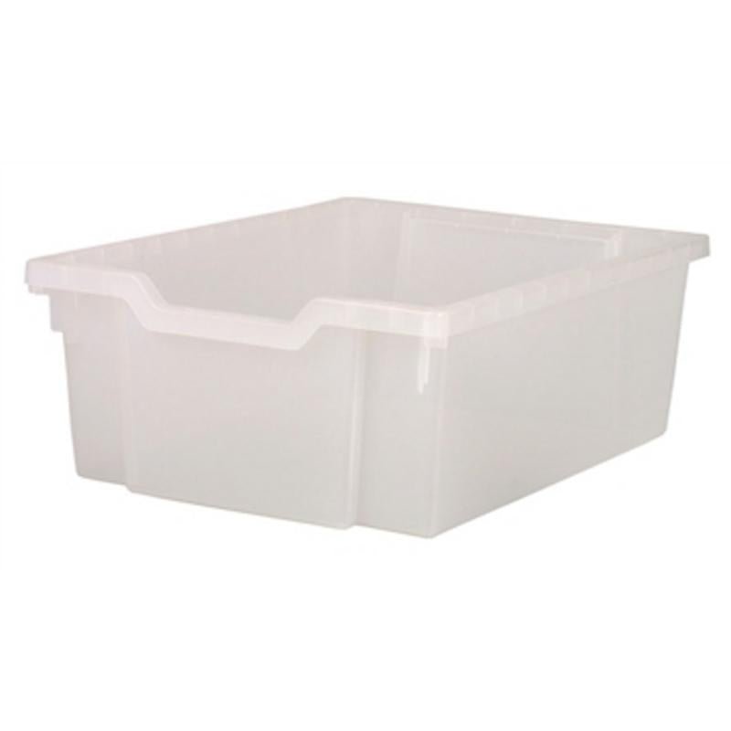 F2  Medium Gratnell Plastic Tray Translucent