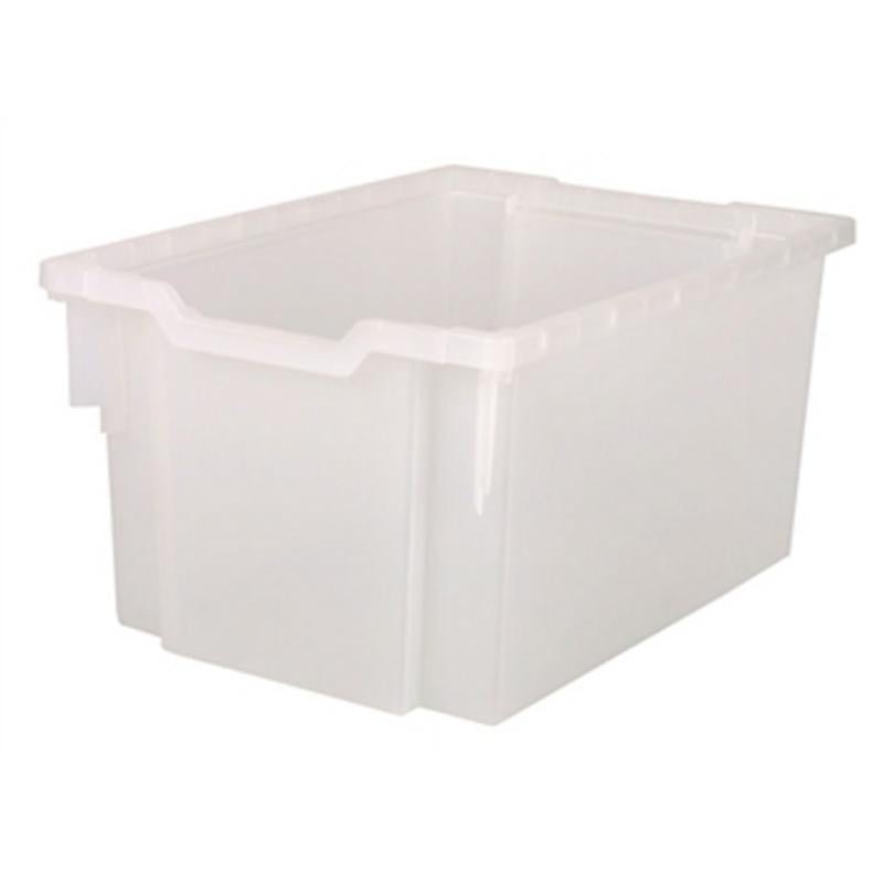 F3 Large Gratnell Plastic Tray Translucent