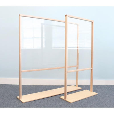 Floor Standing Acrylic Partition 25W