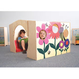 Flowered Reading Haven With Cushion