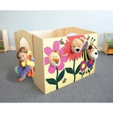 Flowered Reading Haven With Cushion