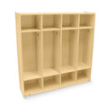 Four Section Coat Locker