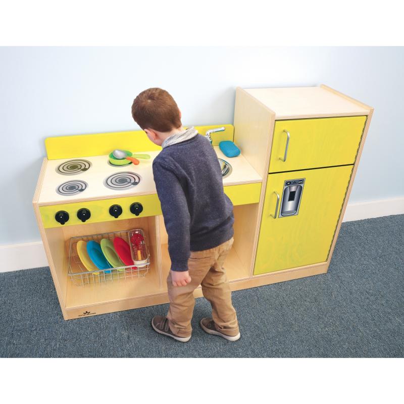 Let's Play Toddler Pretend Play Kitchen Combo