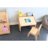 Mobile Adjustable Tablet Desk - Single