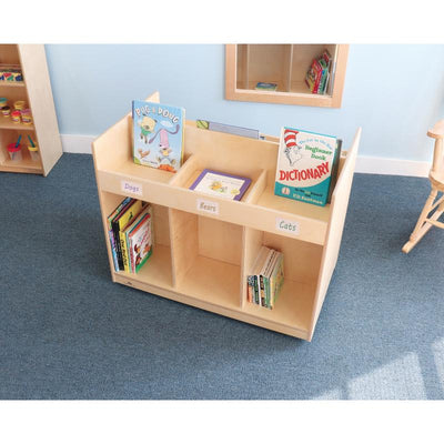 Mobile Library Book Cabinet