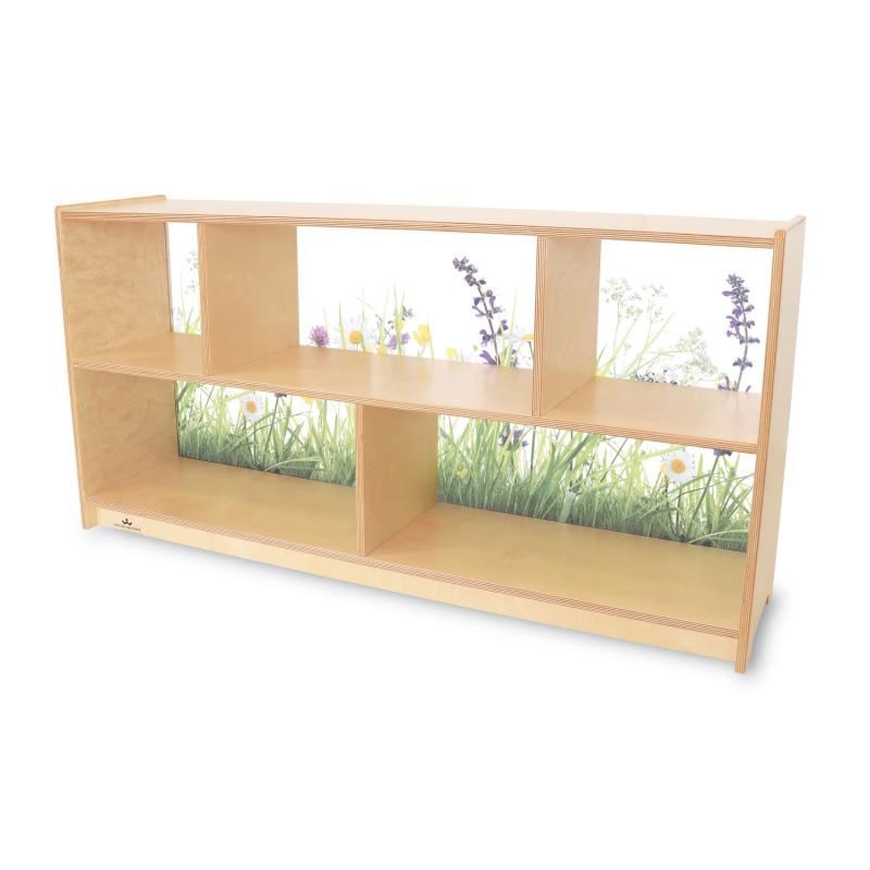 Nature View Acrylic Back Cabinet 24H