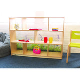 Nature View Acrylic Back Cabinet 36H