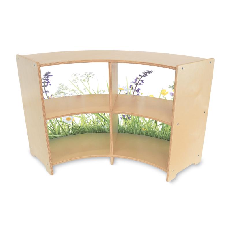 Nature View Curve Out Cabinet 24H