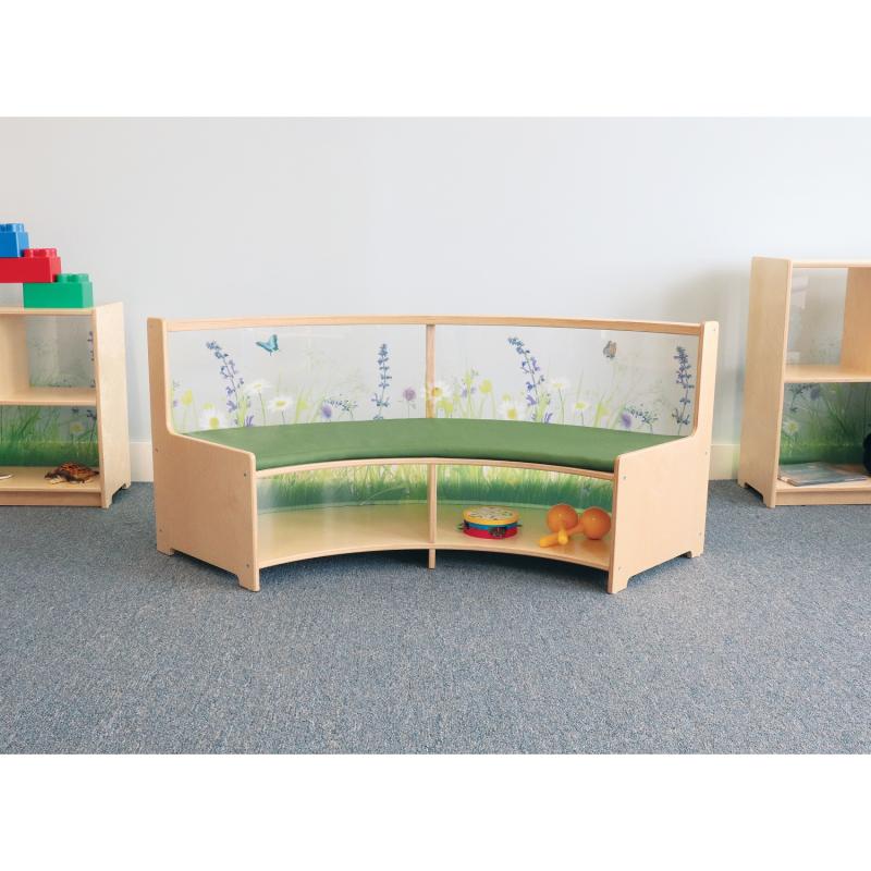 Kids Sofa Day Care Furniture Whitney Brothers Nature View Collection