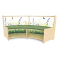 Nature View Curve Out Kids Sofa