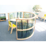 Nature View Curved Divider Panel 36H