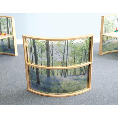 Nature View Curved Divider Panel 36H