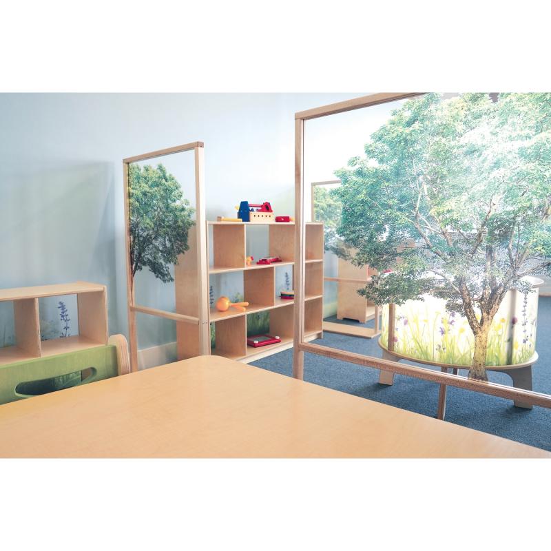 Nature View Floor Standing Partition 48W