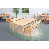Nature View Live Edge Rectangle Table