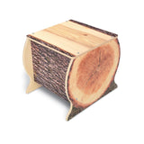 Nature View Live Edge Small Log Bench