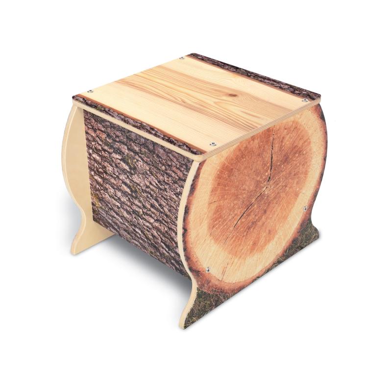 Nature View Live Edge Small Log Bench