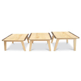 Nature View Live Edge Square Table