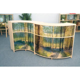 Nature View Serenity Curve Out Cabinet
