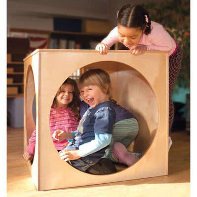 Preschool Room Furniture Play House Cube Kids Play Furniture