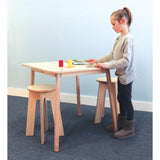 Stand Up Table With Two Stools Set
