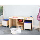 STEM Activity Desk And Mobile Bin Set