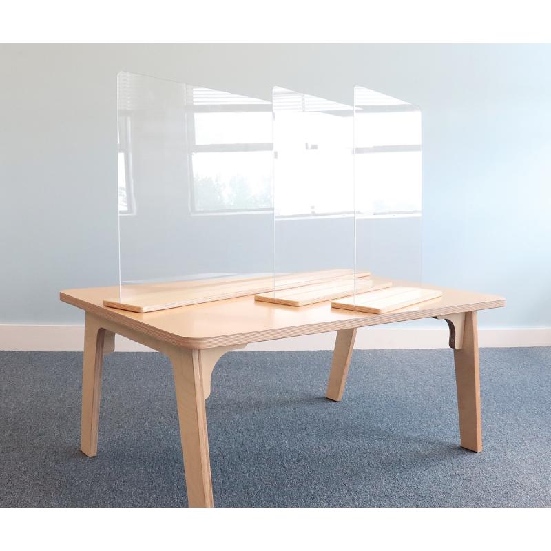 Tabletop Acrylic Partition 18W