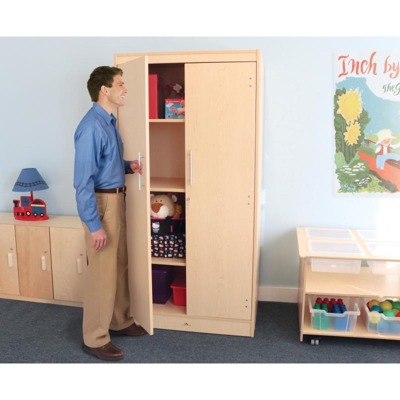 Tall And Wide Storage Cabinet