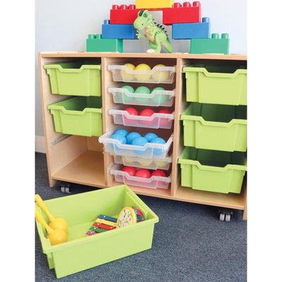 Whitney Plus Green Tray Storage Cabinet