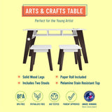 Arts & Crafts Table - Espresso
