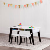 Arts & Crafts Table - Espresso