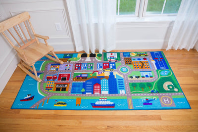 Cityscape Play Rug