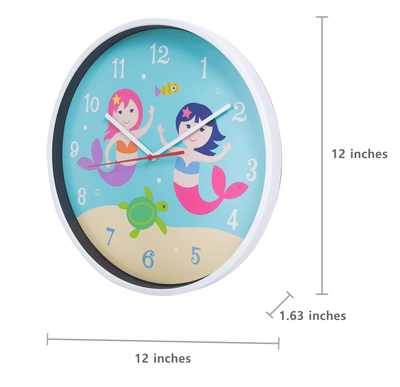 Mermaids Wall Clock