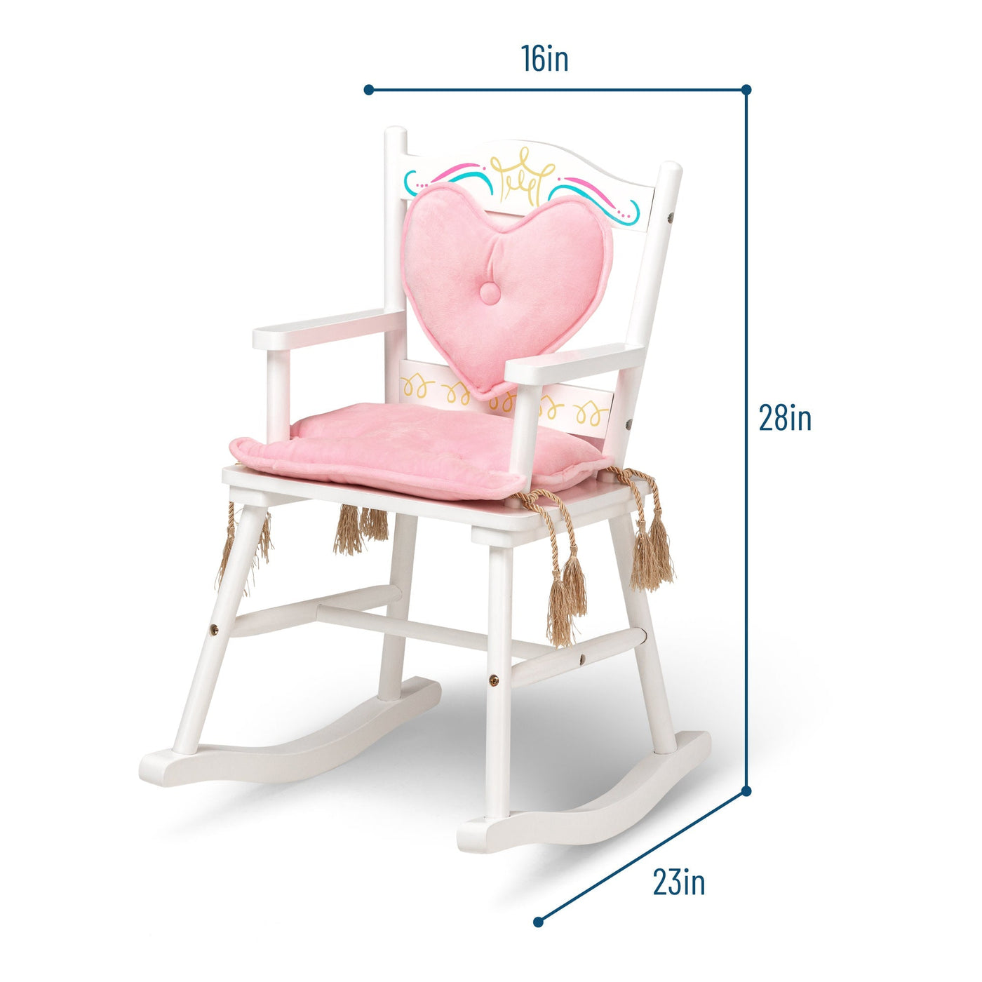 Princess Rocking Chair  - White