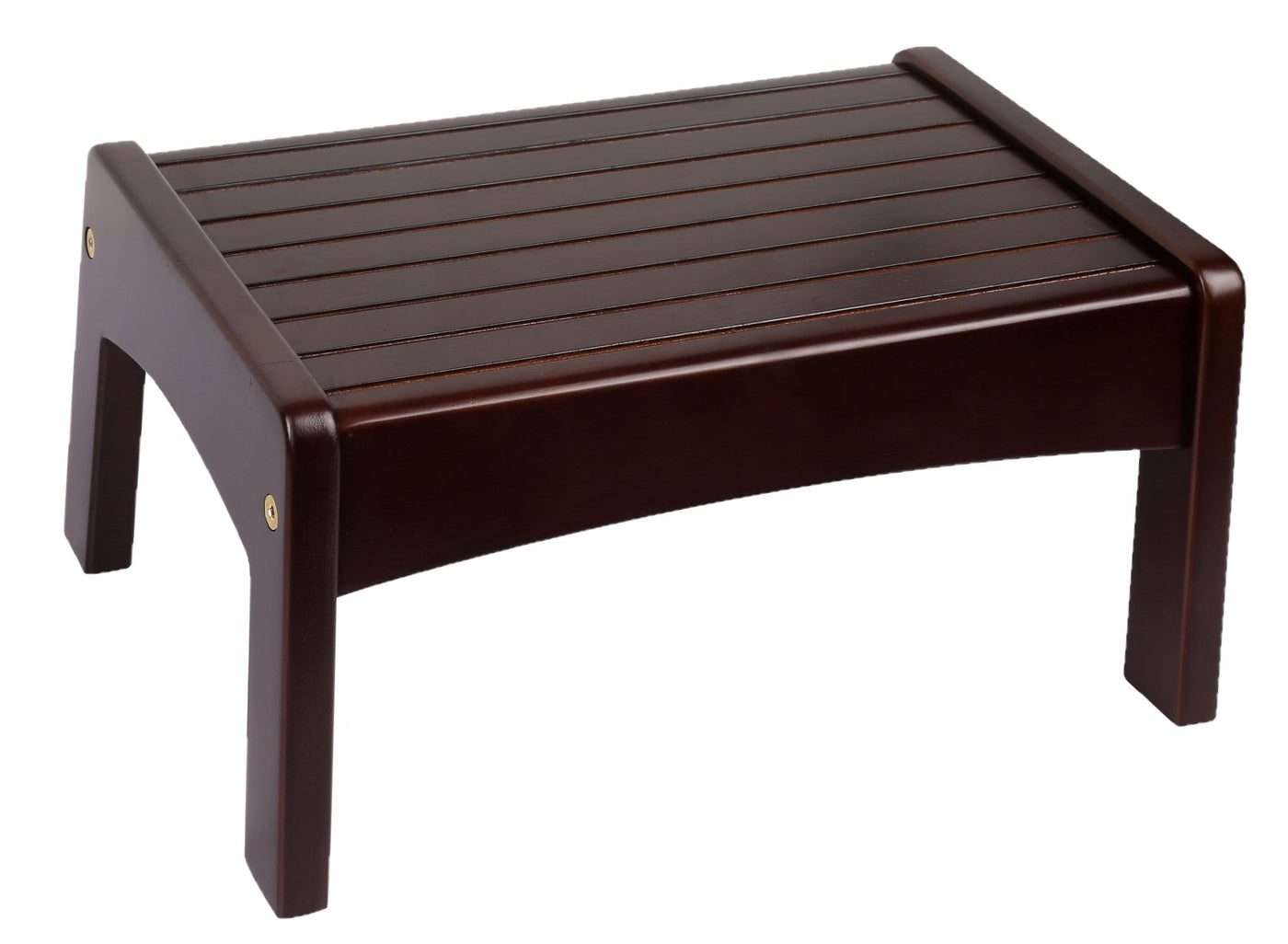 Slatted Step Stool - Espresso