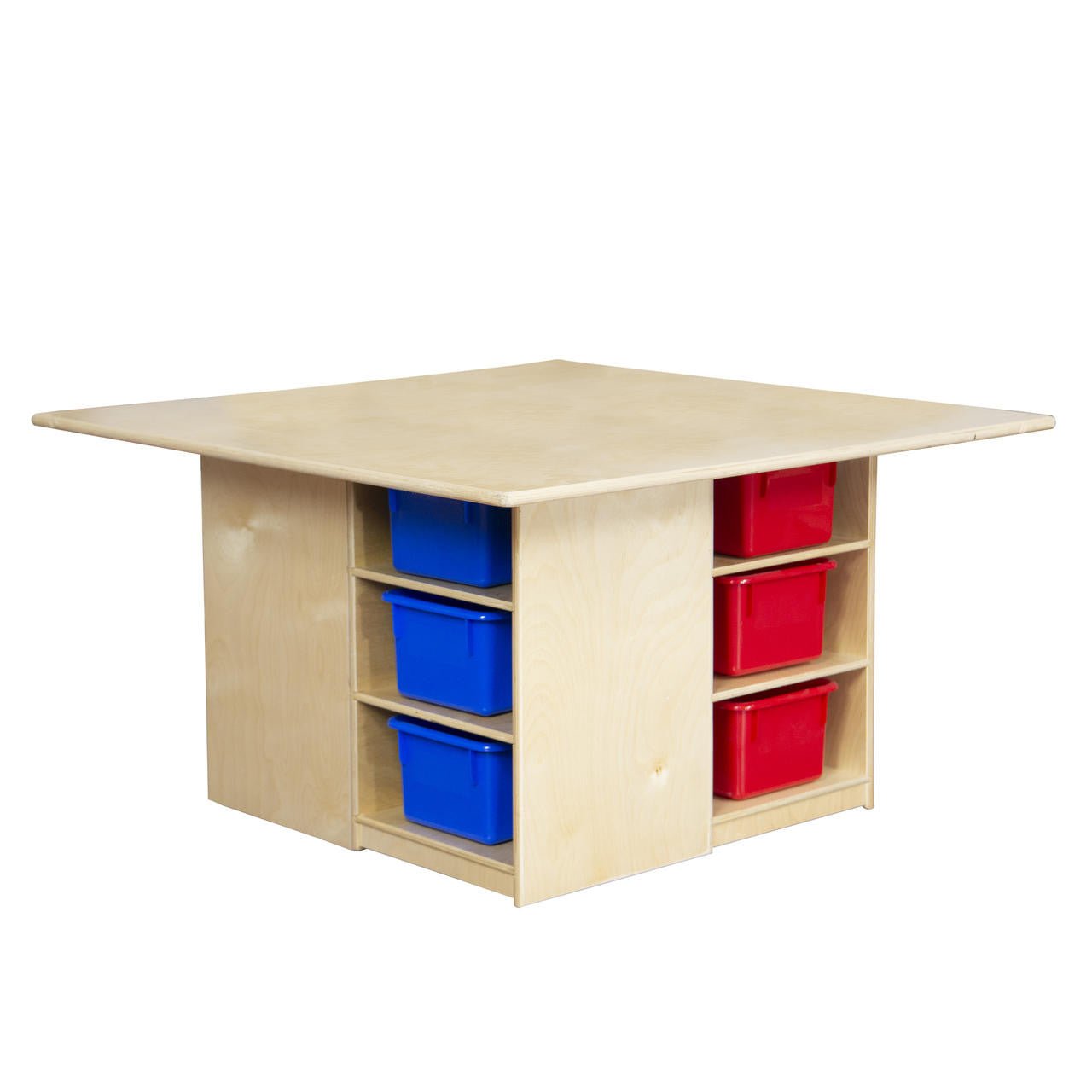 Cubby Table with (12) Color Trays