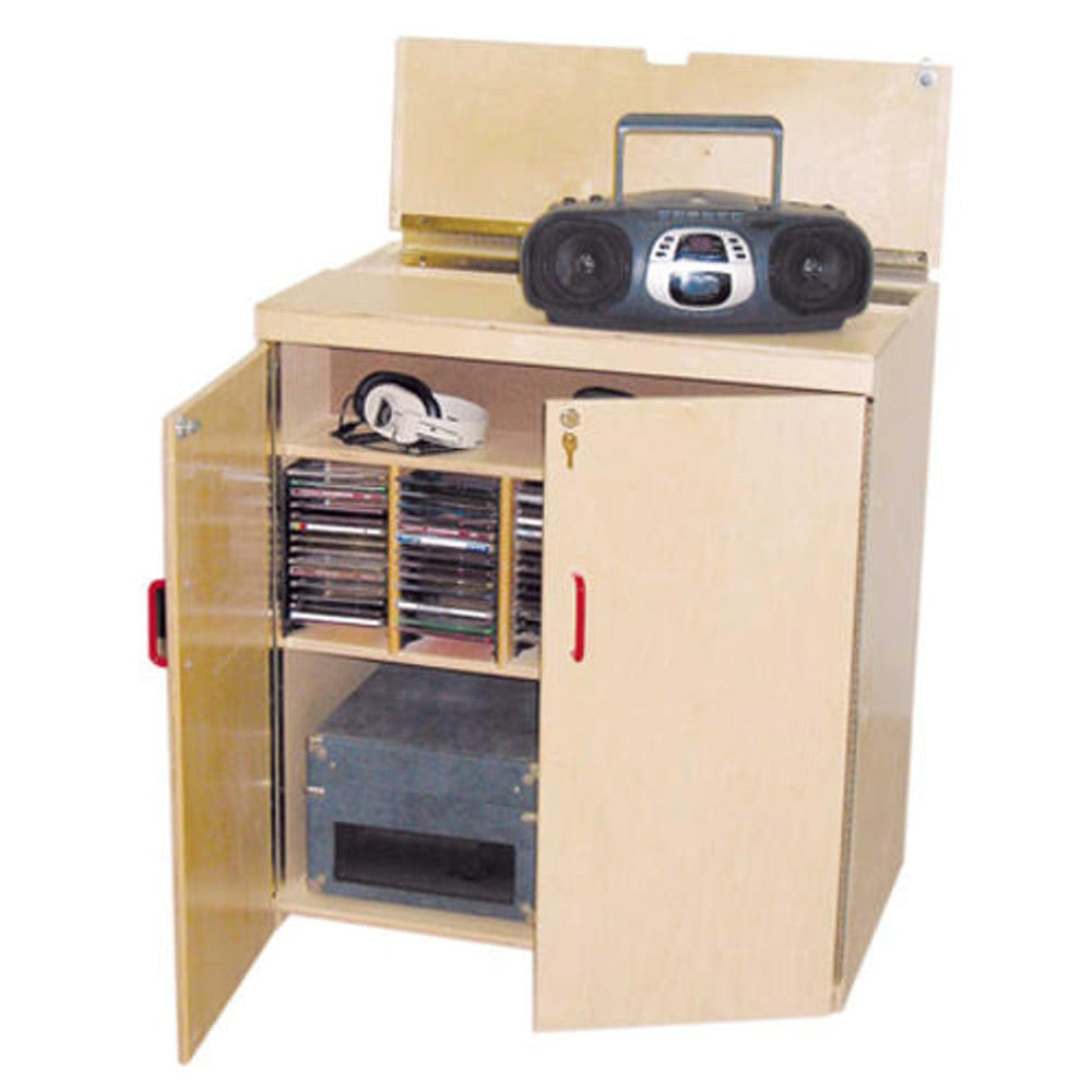 Lock-It-Up Audio Center