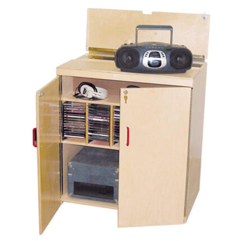 Lock-It-Up Audio Center