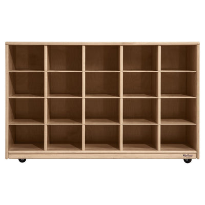 Maple Heritage (20) Cubby Tray Storage