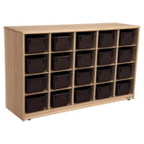 Maple Heritage (20) Cubby Tray Storage