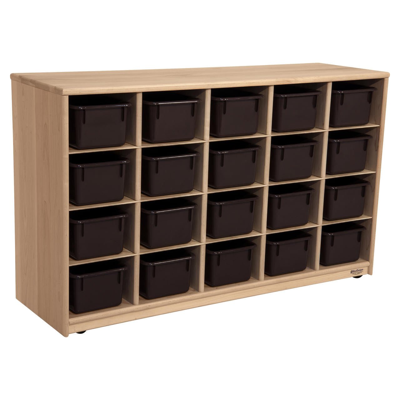 Maple Heritage (20) Cubby Tray Storage – Monkey Bunks
