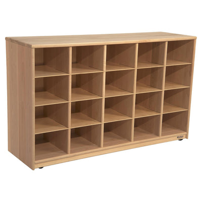 Maple Heritage (20) Cubby Tray Storage