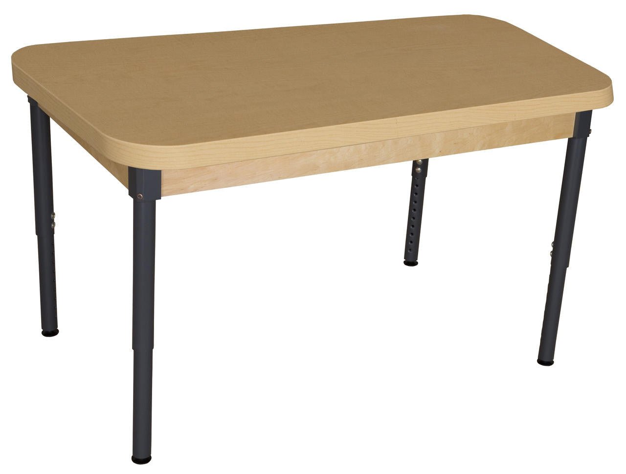 Rectangle Laminate Table, Adjustable Legs 18