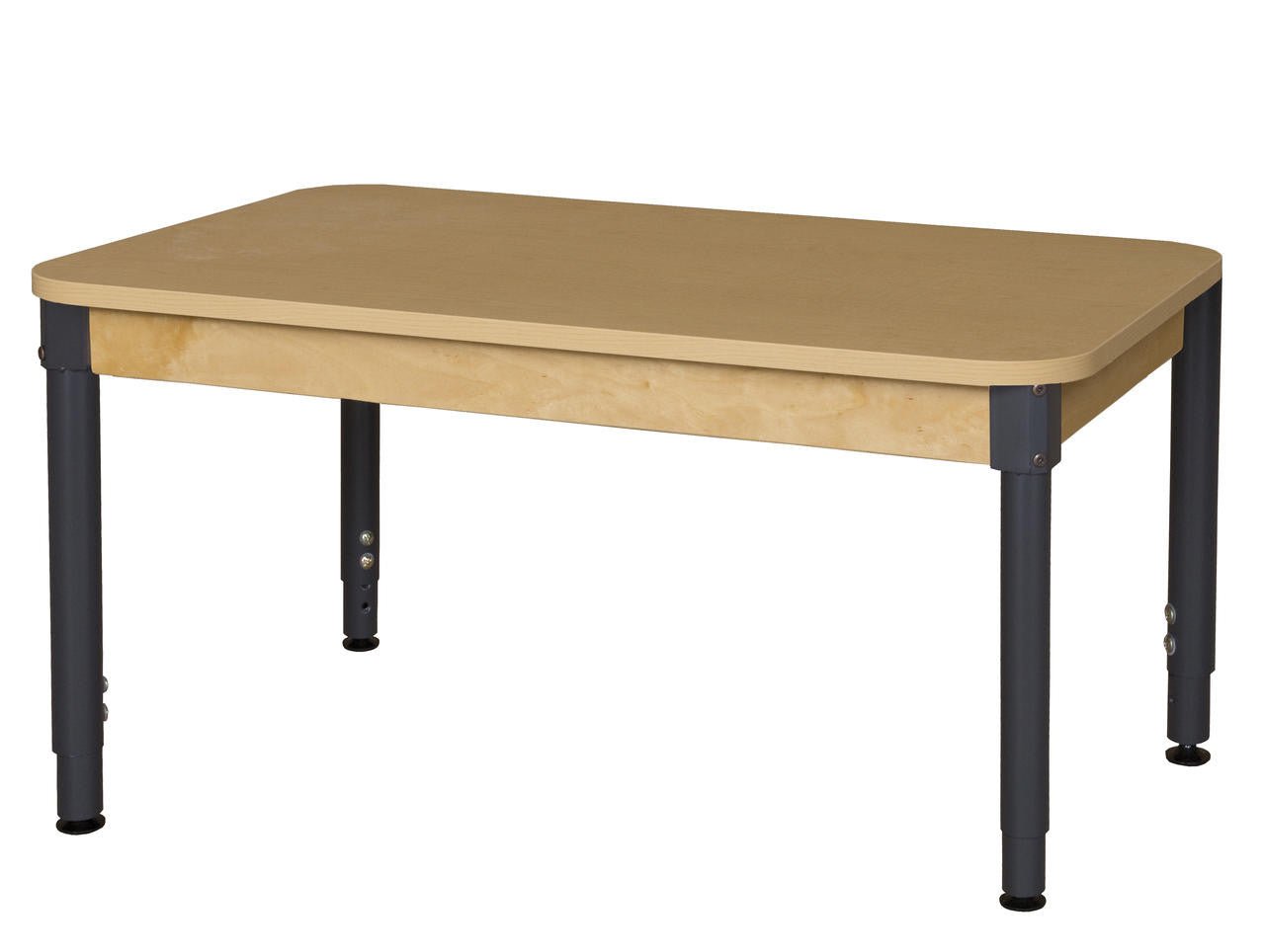 Rectangle Laminate Table, Adjustable Legs 18