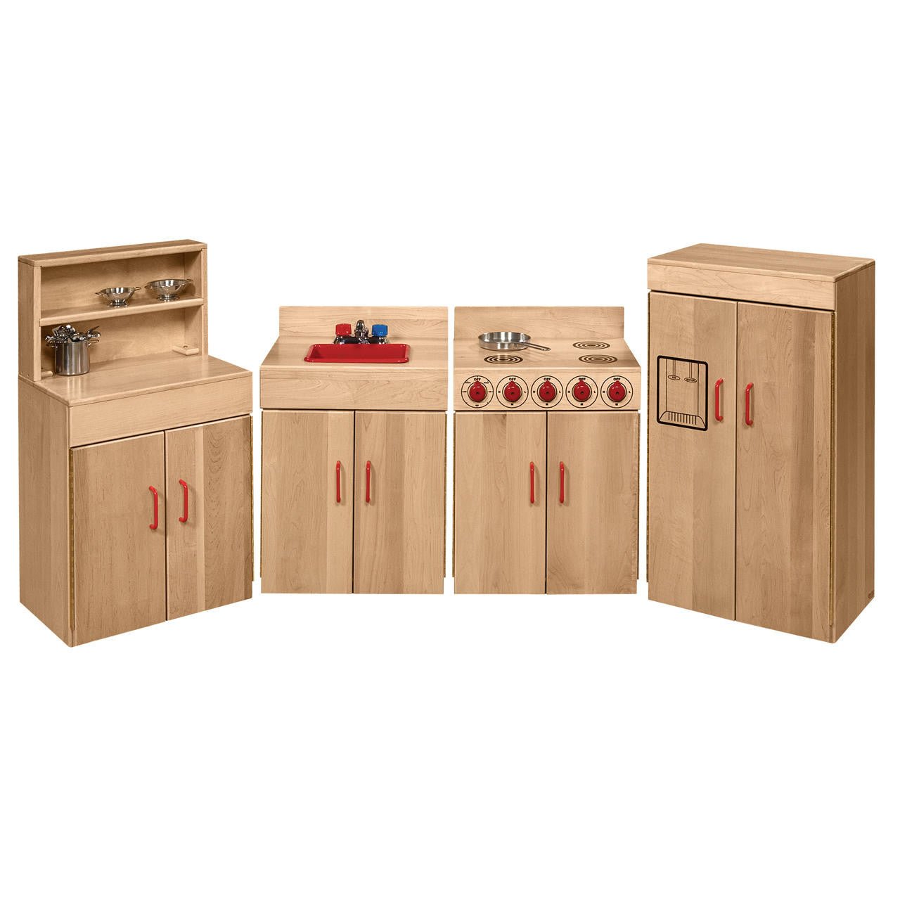 Set of (4) Maple Appliances