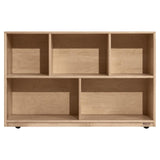 Single Storage, 29 ⅝"H, Maple